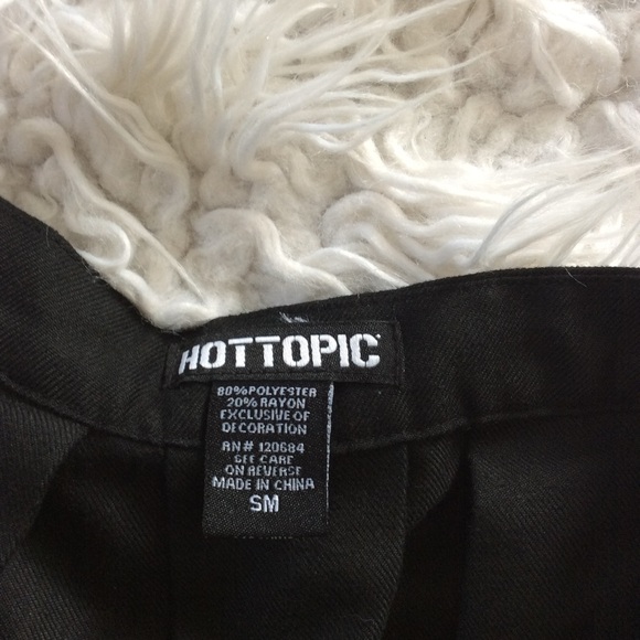 NWOT Hot Topic Black Cheer Skirt - Picture 5 of 6